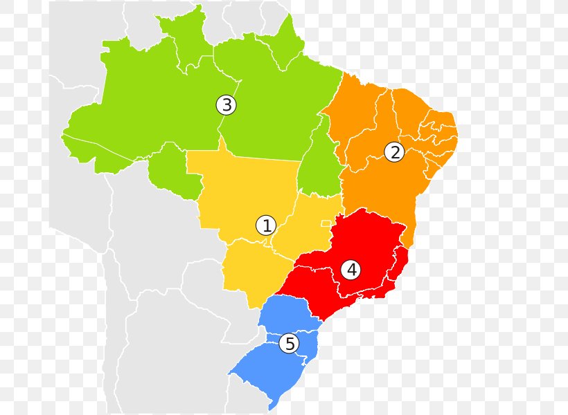 Regions Of Brazil Vector Map Mapa Polityczna, PNG, 681x600px, Regions Of Brazil, Area, Blank Map, Brazil, Flag Of Brazil Download Free