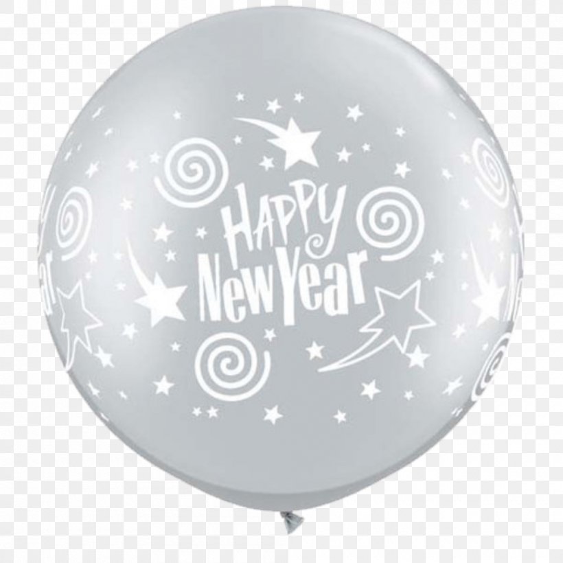 Balloon New Year's Eve Gold Party, PNG, 1000x1000px, Balloon, Balloon And Party Service, Birthday, Christmas, Christmas Ornament Download Free