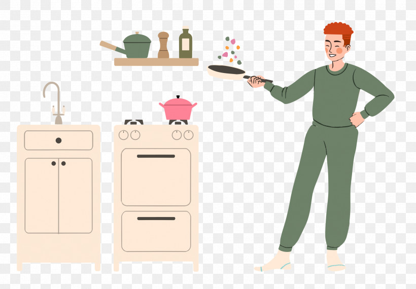 Cooking Kitchen, PNG, 2500x1739px, Cooking, Behavior, Cartoon, Human, Kitchen Download Free