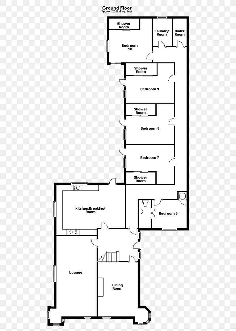 Floor Plan Line, PNG, 520x1148px, Floor Plan, Area, Black And White, Diagram, Drawing Download Free