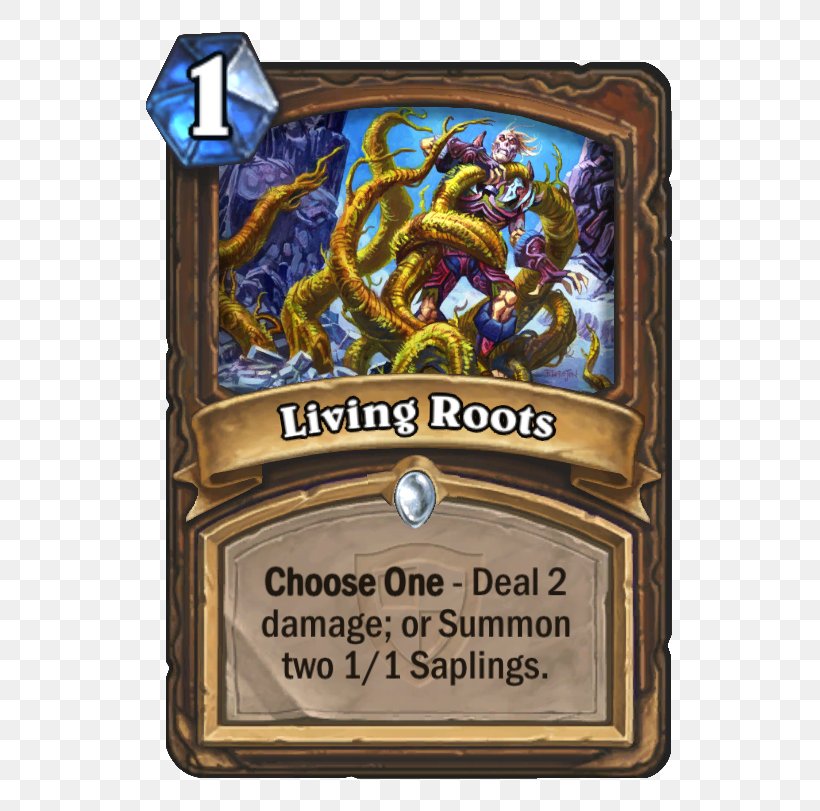 Hearthstone Living Roots Tempo Storm Power Of The Wild Druid, PNG, 567x811px, Hearthstone, Battlenet, Blizzard Entertainment, Druid, Enchanted Raven Download Free