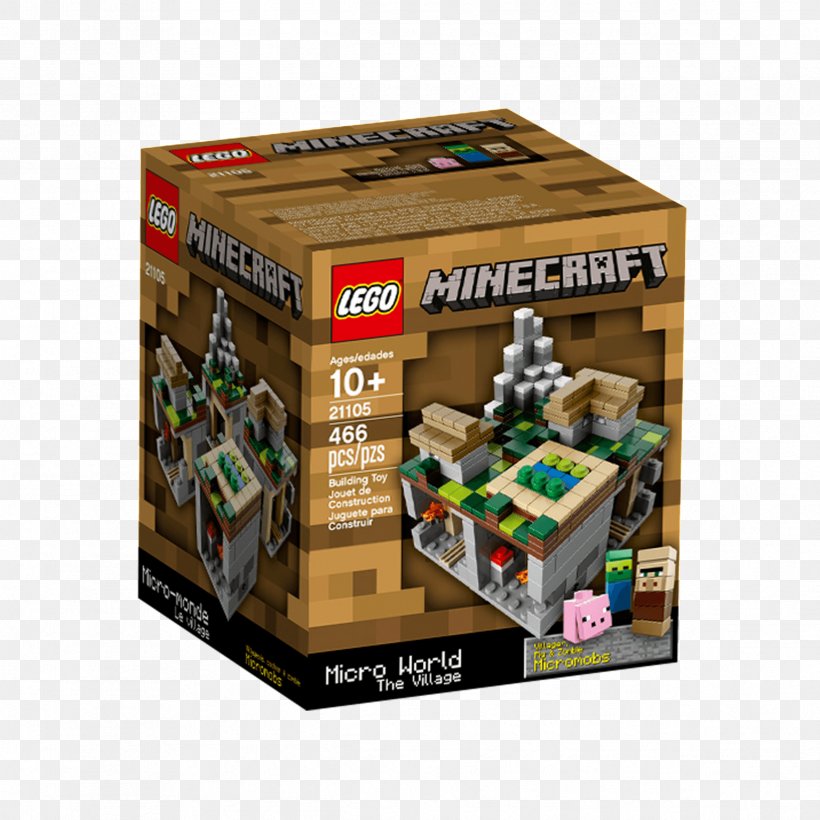 LEGO 21105 Minecraft Micro World, PNG, 2388x2388px, Minecraft, Gumtree, Lego, Lego 21102 Minecraft Micro World, Lego 21128 Minecraft The Village Download Free