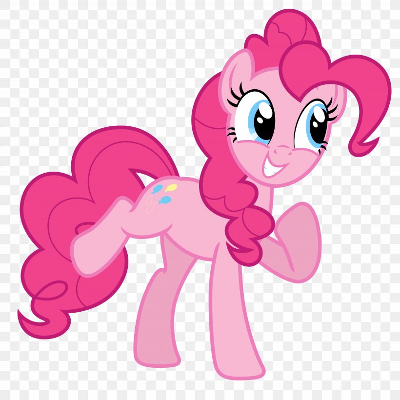 Pinkie Pie Rarity Rainbow Dash Applejack Twilight Sparkle, PNG, 7000x7000px, Watercolor, Cartoon, Flower, Frame, Heart Download Free