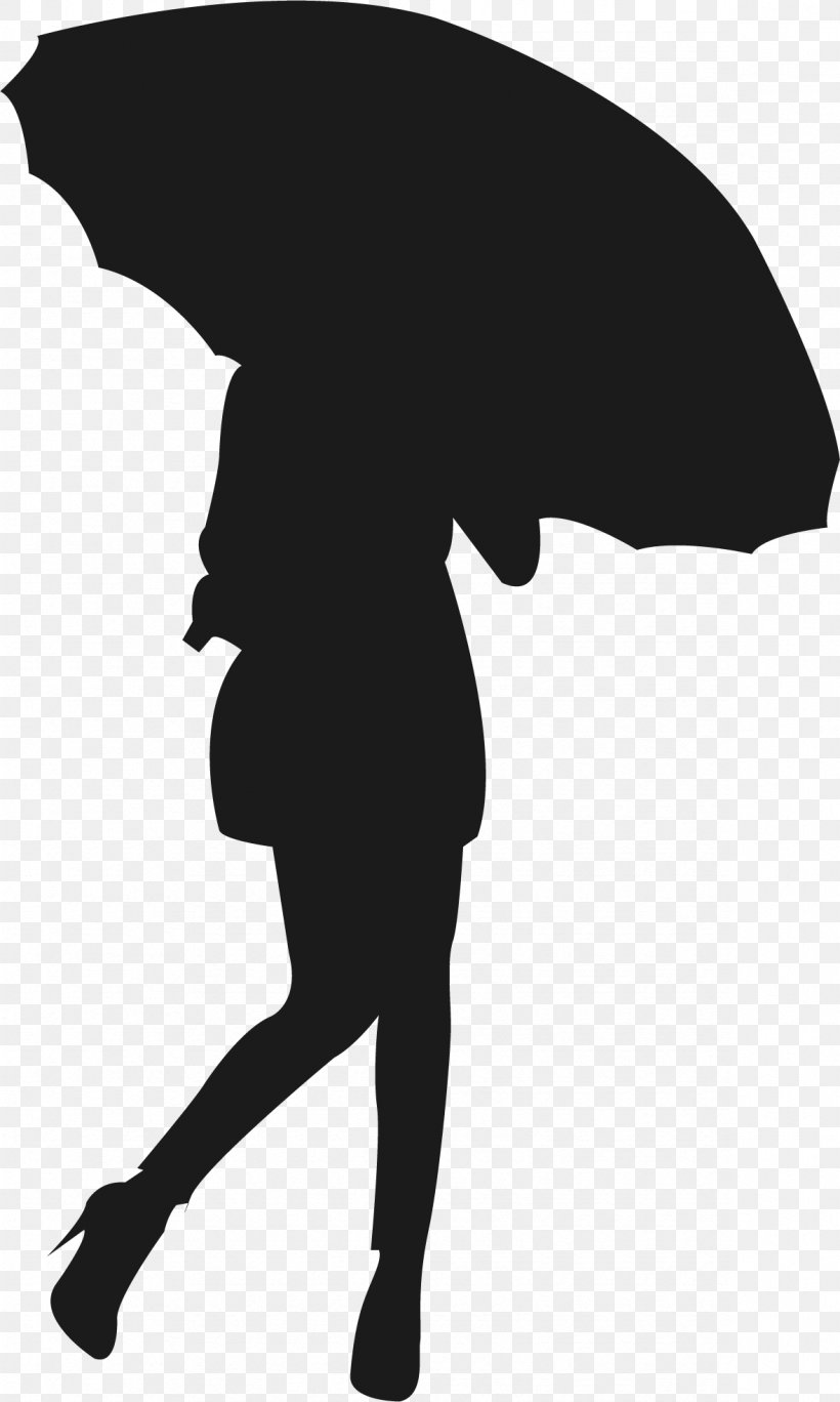Silhouette Umbrella Icon, PNG, 1179x1968px, Silhouette, Black, Black And White, Designer, Gimp Download Free