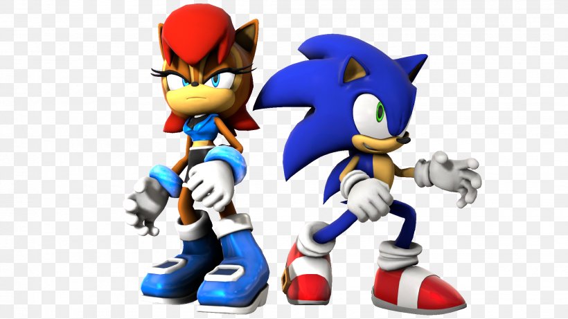 Sonic & Sally Princess Sally Acorn Sonic 3D Sonic Generations Sonic Adventure, PNG, 2120x1192px, Sonic Sally, Action Figure, Cartoon, Fictional Character, Figurine Download Free
