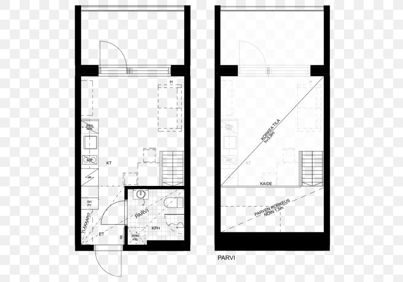 T2H Pirkanmaa Oy Dwelling Building Architecture Floor Plan, PNG, 575x575px, Dwelling, Architecture, Area, Balcony, Black And White Download Free