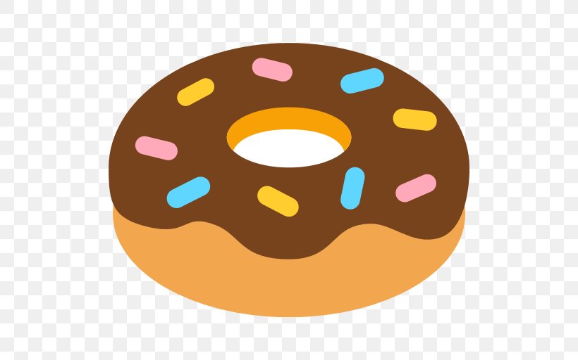 Donuts Emoji Food Sticker Text Messaging, PNG, 512x512px, Donuts, Dessert, Drink, Emoji, Emojipedia Download Free