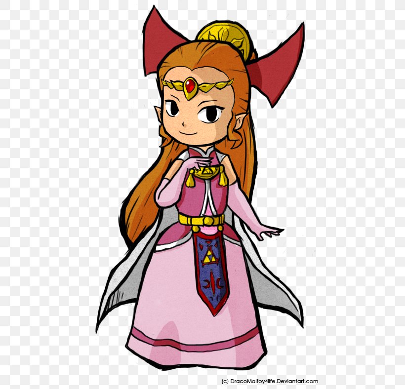The Legend Of Zelda: A Link To The Past And Four Swords The Legend Of Zelda: Four Swords Adventures Princess Zelda, PNG, 596x788px, Watercolor, Cartoon, Flower, Frame, Heart Download Free
