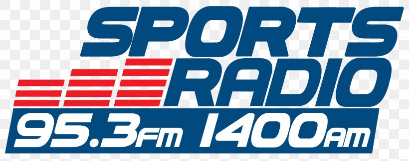 United States Sports Radio AM Broadcasting Internet Radio Cumulus Media, PNG, 2816x1116px, United States, Am Broadcasting, Area, Banner, Blue Download Free