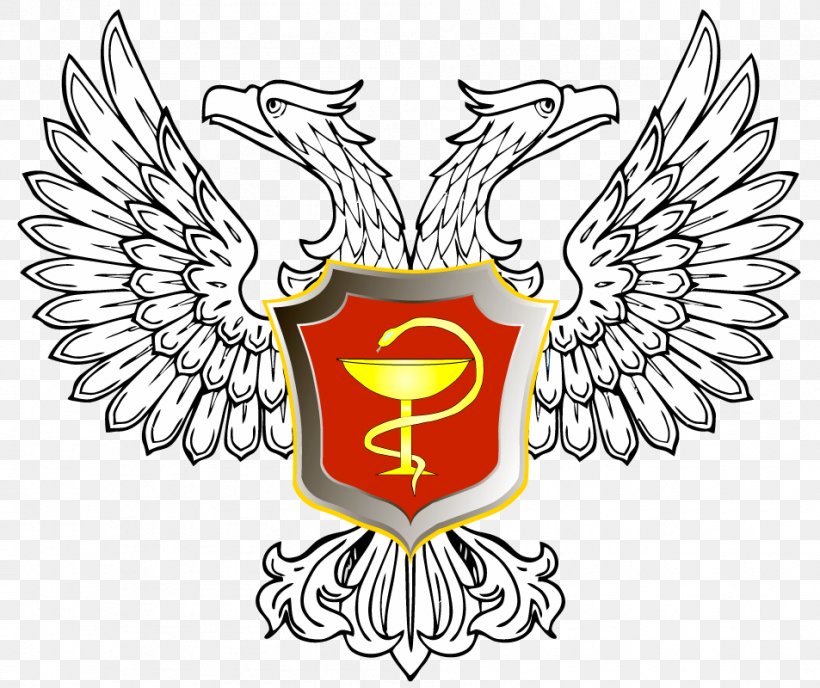 Donetsk People's Republic Ministry Of Health Minister, PNG, 953x800px, Donetsk, Artwork, Beak, Brand, Crest Download Free