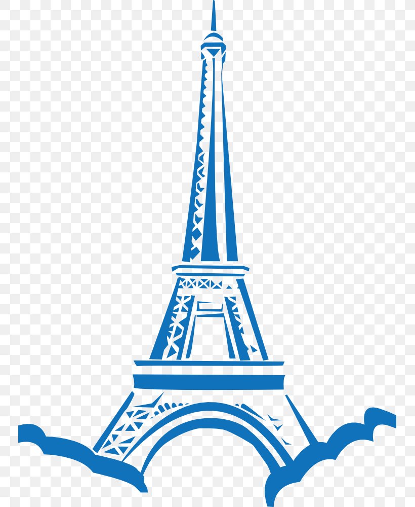 Eiffel Tower Clip Art, PNG, 747x1000px, Eiffel Tower, Area, Artwork, Drawing, Free Content Download Free