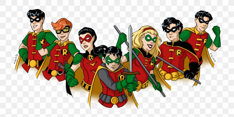 Robin Tim Drake Dick Grayson Damian Wayne Batman, PNG, 900x450px, Robin, Art, Batcave, Batman, Carrie Kelley Download Free