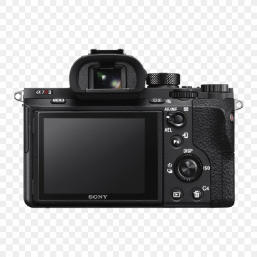 Sony α7R II Sony Alpha 7S Sony α9 Sony A7R Mirrorless Interchangeable-lens Camera, PNG, 1000x1000px, Sony A7r, Camera, Camera Accessory, Camera Lens, Cameras Optics Download Free