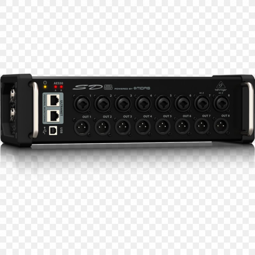 BEHRINGER X32 Stage Box Audio Mixers BEHRINGER S16 Behringer SD16 I O Box 16-Preamps 8-Outputs, PNG, 900x900px, Behringer X32, Audio, Audio Equipment, Audio Mixers, Audio Multicore Cable Download Free