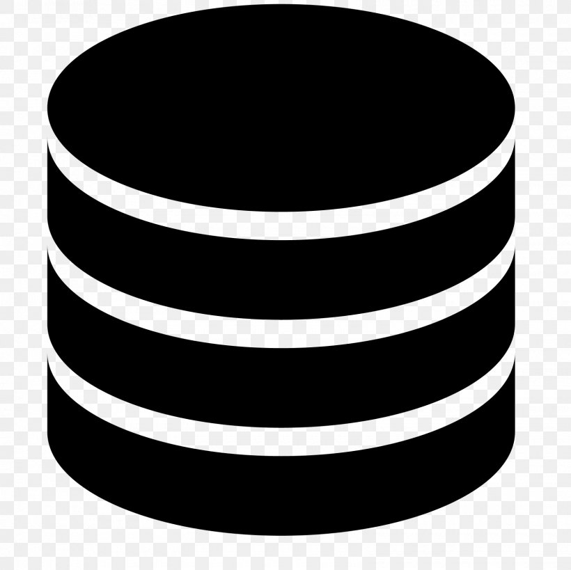 Database Download Clip Art, PNG, 1600x1600px, Database, Black, Black And White, Cylinder, Database Server Download Free