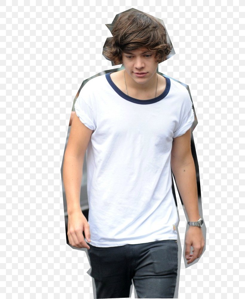Harry Styles One Direction T-shirt DeviantArt, PNG, 666x1000px, Watercolor, Cartoon, Flower, Frame, Heart Download Free