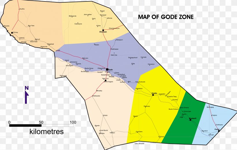 Gode Korahe Zone Ogaden Gerbo Nogob Zone, PNG, 2799x1779px, Gode, Area, Diagram, Dihun, Districts Of Ethiopia Download Free