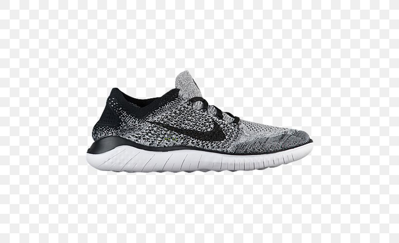 Sports Shoes Nike Free RN Flyknit 2018 Men's Nike Free RN 2018 Men's, PNG, 500x500px, Sports Shoes, Adidas, Basketball Shoe, Black, Cross Training Shoe Download Free