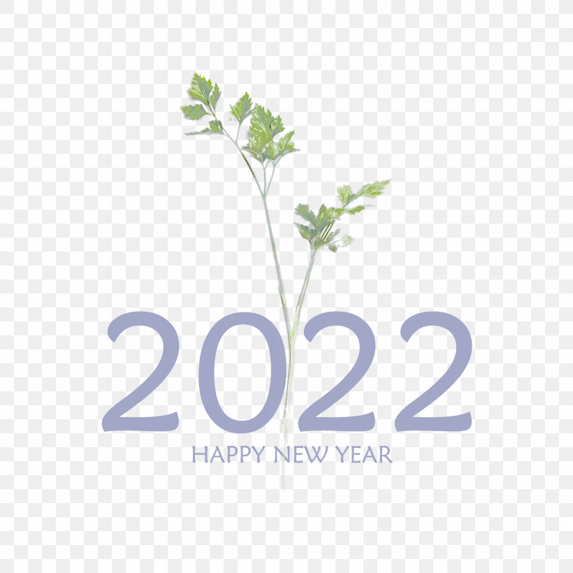2022 Happy New Year 2022 New Year 2022, PNG, 3000x3000px, Plant Stem, Biology, Branching, Logo, Meter Download Free