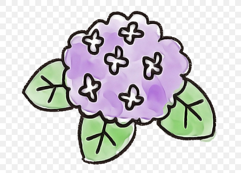 Purple Plant Petal Flower Sticker, PNG, 700x590px, Watercolor Flower, Flower, Petal, Plant, Purple Download Free