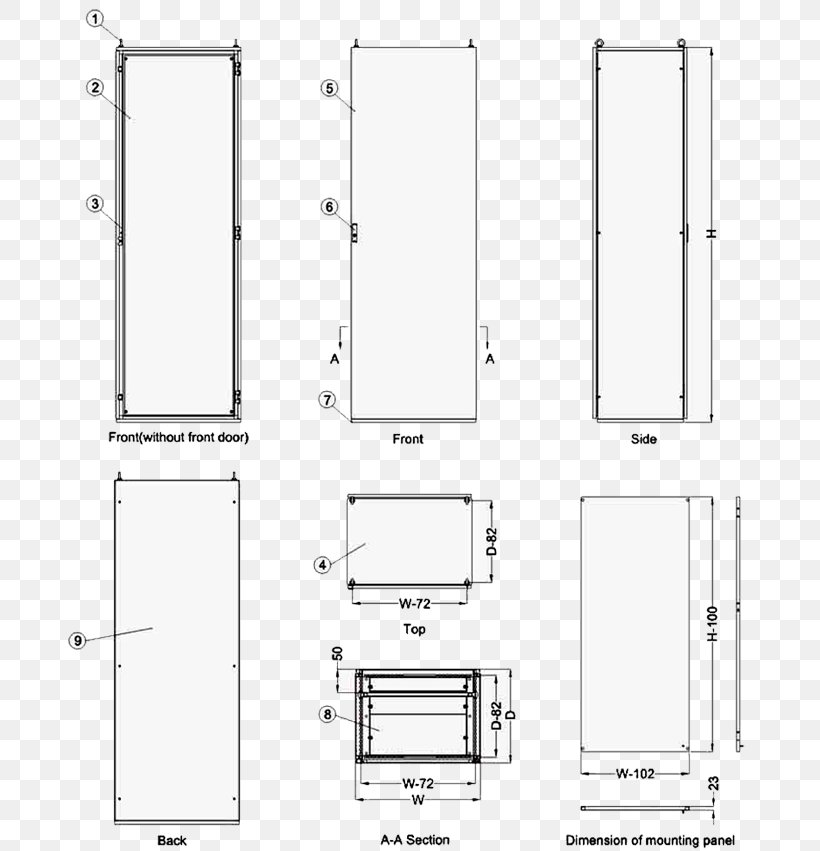 Technical Drawing Diagram Furniture Line, PNG, 700x851px, Technical Drawing, Area, Diagram, Drawing, Furniture Download Free