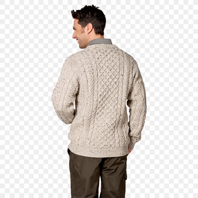 Cardigan Neck Beige Sleeve Jacket, PNG, 3000x3000px, Cardigan, Beige, Jacket, Neck, Outerwear Download Free