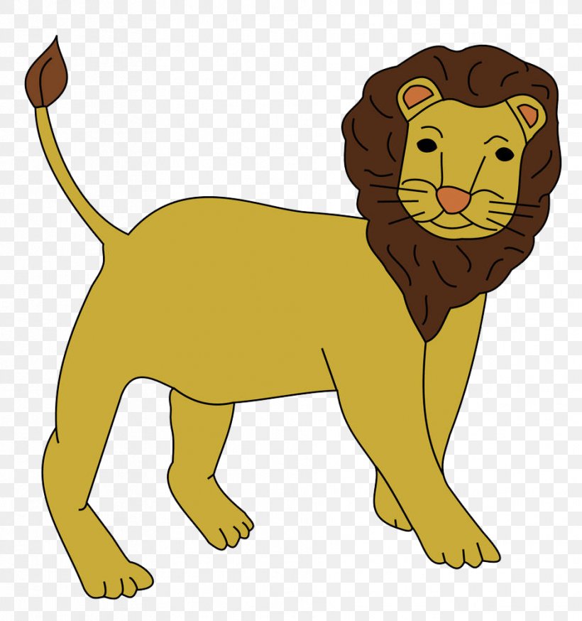 Lion Cartoon Illustration, PNG, 938x1000px, Lion, Big Cats, Caricature, Carnivoran, Cartoon Download Free