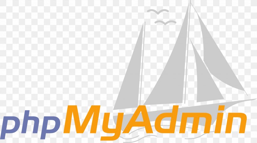 Logo PhpMyAdmin MySQL Font, PNG, 3890x2168px, Logo, Area, Brand, Diagram, Installation Download Free