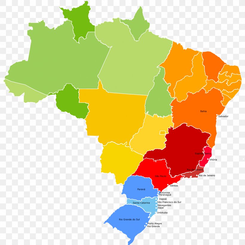 Brazil Mapa Polityczna Png Clipart Area Brazil Cartoon Country Sexiz Pix