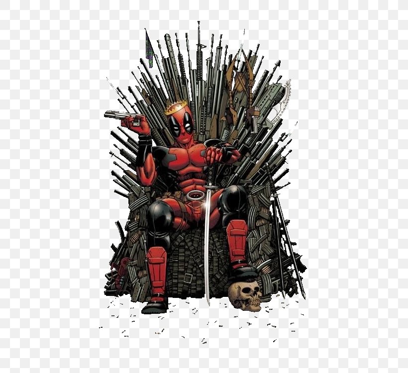 Deadpool Daenerys Targaryen Spider-Man Iron Throne Deathstroke, PNG, 486x750px, Deadpool, Bryan Cogman, Cable Deadpool, Daenerys Targaryen, Deathstroke Download Free