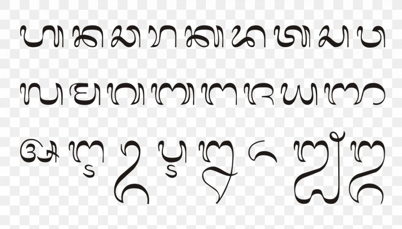 Balinese Alphabet Javanese Script Writing System Pallava Script, PNG, 1280x731px, Balinese Alphabet, Abugida, Alphabet, Area, Balinese Download Free