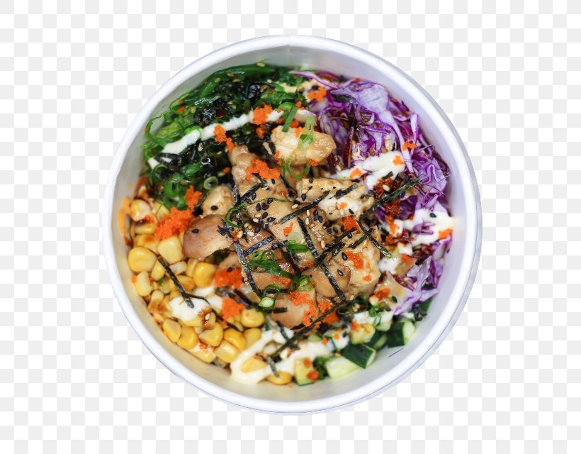 Korean Cuisine Salad Food Poke Vegetarian Cuisine, PNG, 640x640px, Korean Cuisine, Asian Food, Chia Seed, Coldpressed Juice, Cuisine Download Free