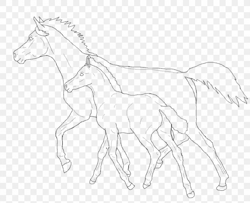 Mule Foal Colt Mare Mustang, PNG, 900x732px, Mule, Animal Figure, Arm, Artwork, Black And White Download Free