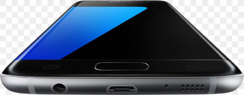 Samsung Galaxy S7 Edge Smartphone, PNG, 1026x402px, 32 Gb, Samsung Galaxy S7, Android, Black, Black Onyx Download Free
