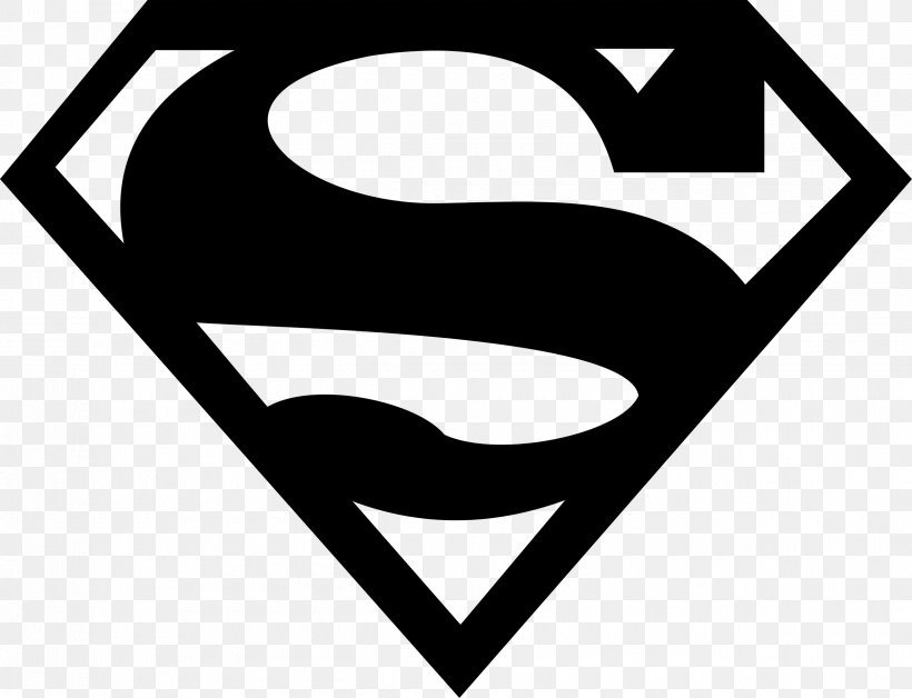 Superman Logo Batman Supergirl, PNG, 2500x1915px, Superman, Area, Art, Batman, Black And White Download Free