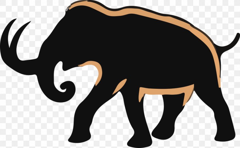 African Elephant Indian Elephant Woolly Mammoth Extinction Clip Art, PNG, 893x550px, African Elephant, Asian Elephant, Cattle Like Mammal, Cloning, Elephant Download Free
