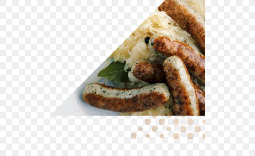 Bratwurst Thuringian Sausage Breakfast Sausage Ćevapi Boudin, PNG, 500x500px, Bratwurst, Animal Source Foods, Bangers And Mash, Boudin, Breakfast Download Free