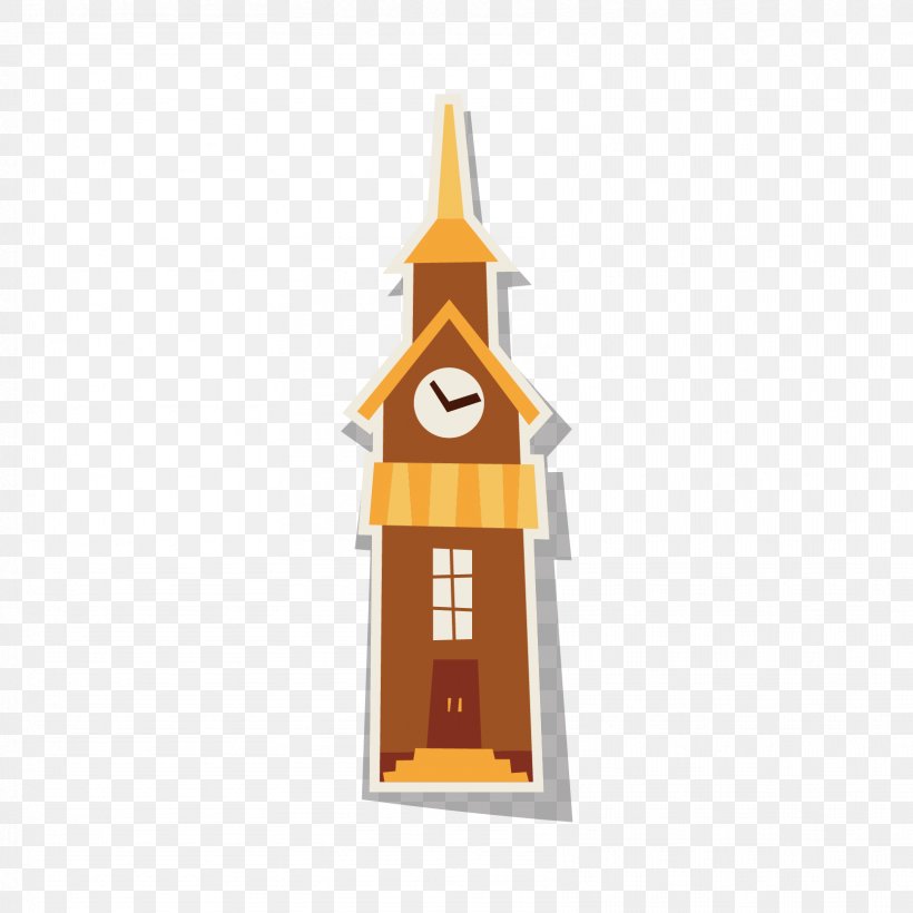 Clock Tower, Hong Kong Steeple, PNG, 1667x1667px, Clock Tower Hong Kong, Bell, Building, Cartoon, Church Download Free