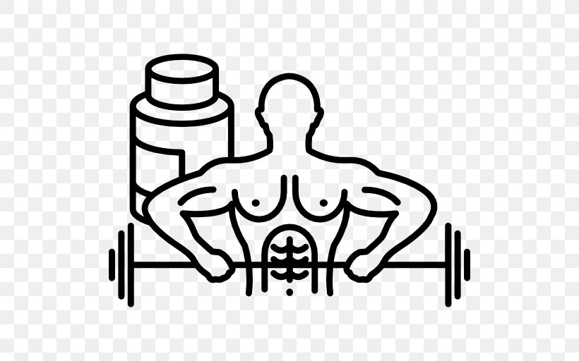 Bodybuilding Olympic Weightlifting Weight Training Sport, PNG, 512x512px, Bodybuilding, Area, Artwork, Black, Black And White Download Free