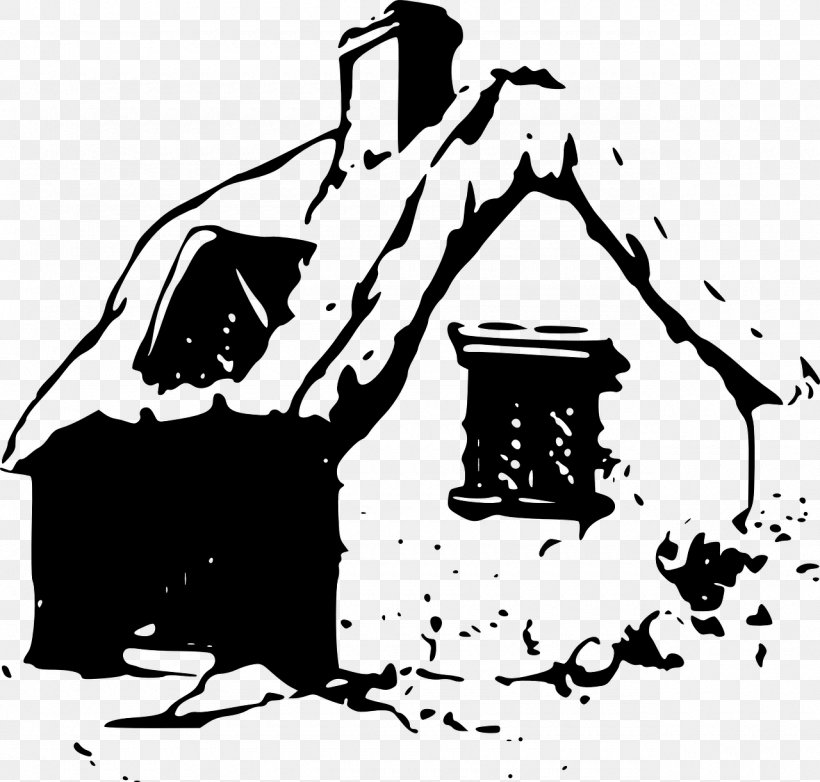 Holtsville Cottage Hut Clip Art, PNG, 1280x1222px, Cottage, Art, Artwork, Black, Black And White Download Free