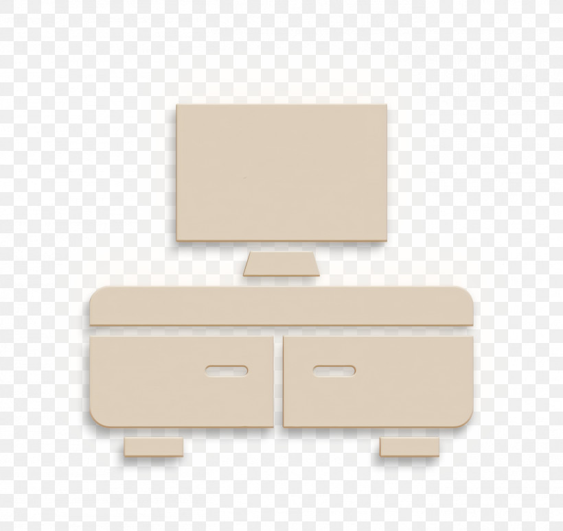 Interiors Icon Cabinet Icon Tv Icon, PNG, 1358x1282px, Interiors Icon, Beige, Box, Cabinet Icon, Chest Of Drawers Download Free