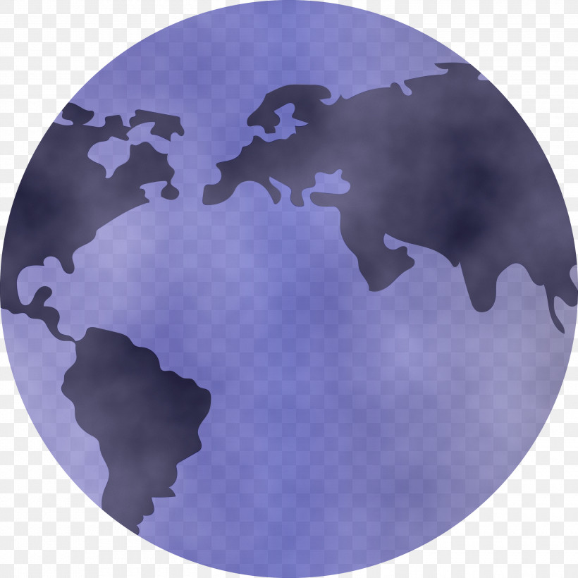 Purple Plate Bat World Cloud, PNG, 3000x3000px, Earth, Bat, Cloud, Globe, Map Download Free
