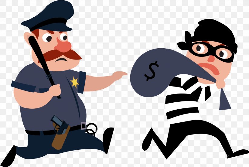 Theft Police Officer Euclidean Vector, PNG, 2316x1554px, Theft, Art, Cartoon, Crime, Facial Hair Download Free