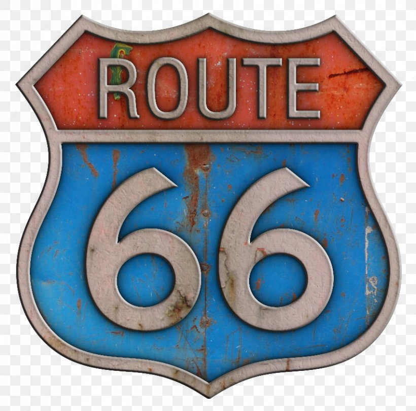 U.S. Route 66 In California Oatman Interstate 40 Road, PNG, 850x840px, Us Route 66, Brand, House Numbering, Interstate 40, Logo Download Free