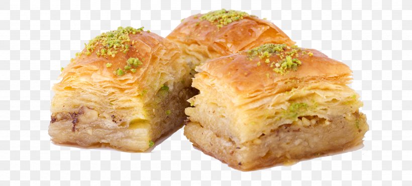 Baklava Turkish Cuisine Lebanese Cuisine Filo Dessert, PNG, 2560x1160px, Baklava, Baked Goods, Candy, Cuisine, Dessert Download Free