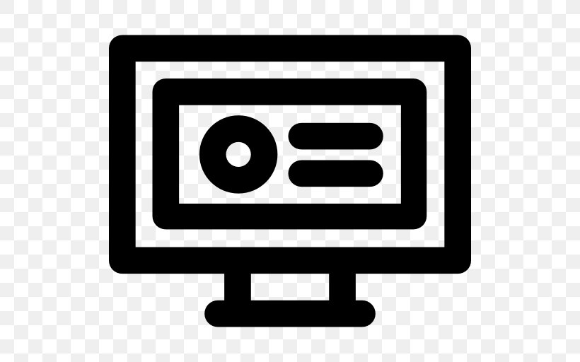 Television Computer Monitors, PNG, 512x512px, Television, Area, Black And White, Brand, Computer Monitors Download Free
