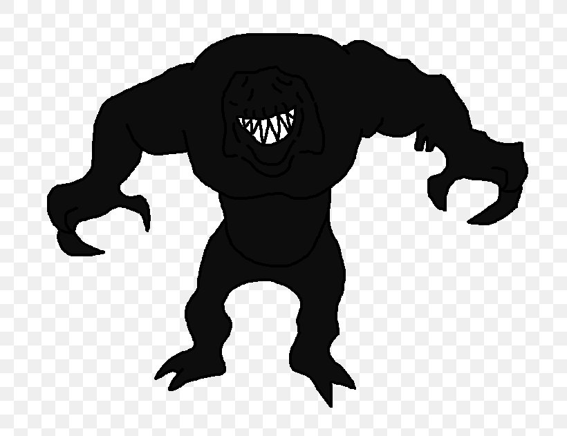 Ghoul Silhouette Cartoon Ghost Legendary Creature, PNG, 772x631px, Ghoul, Art, Black, Black And White, Carnivoran Download Free
