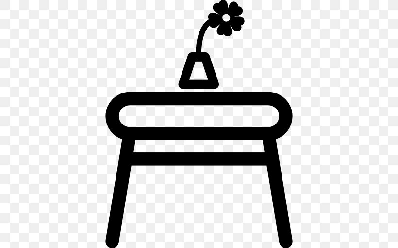 Table Icon Design Clip Art, PNG, 512x512px, Table, Black, Black And White, Chair, Furniture Download Free