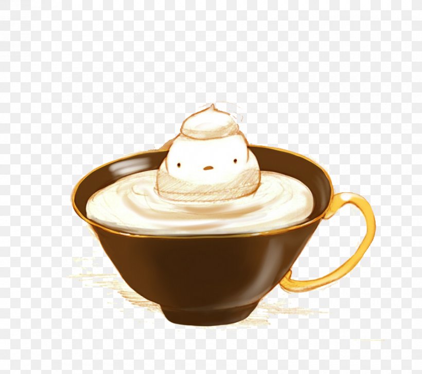 Coffee Drawing Illustration, PNG, 900x800px, Coffee, Art, Bread, Caffeine, Cappuccino Download Free