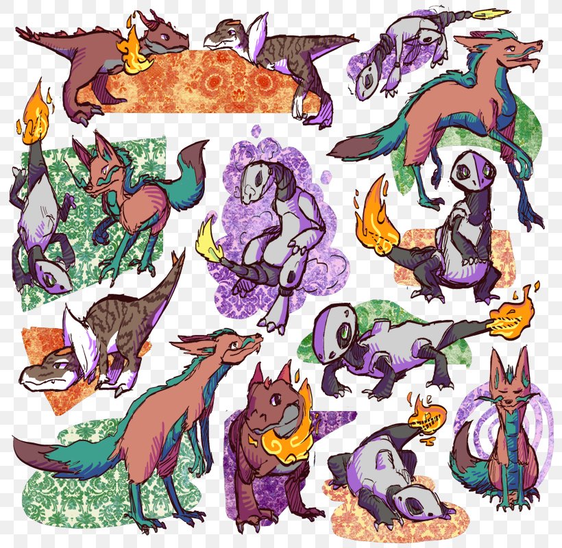 Illustration Clip Art Carnivores Fauna Pattern, PNG, 800x800px, Carnivores, Art, Carnivoran, Cartoon, Fauna Download Free
